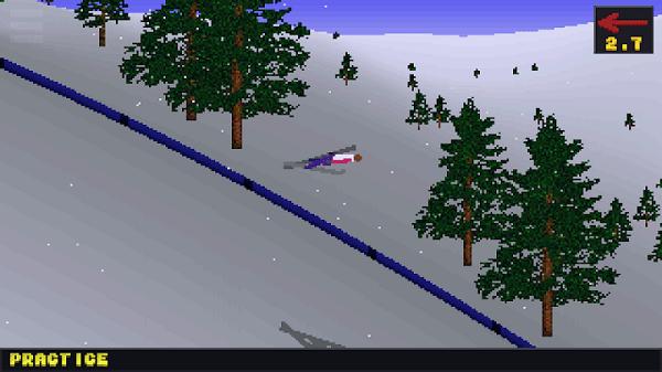 deluxe ski jump2手游下载,deluxeskijump2,像素游戏,滑雪游戏