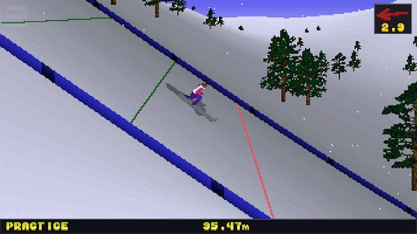 deluxe ski jump2手游下载,deluxeskijump2,像素游戏,滑雪游戏
