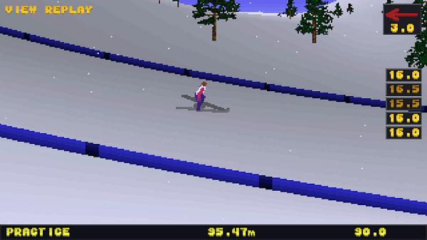 deluxe ski jump2手游下载,deluxeskijump2,像素游戏,滑雪游戏